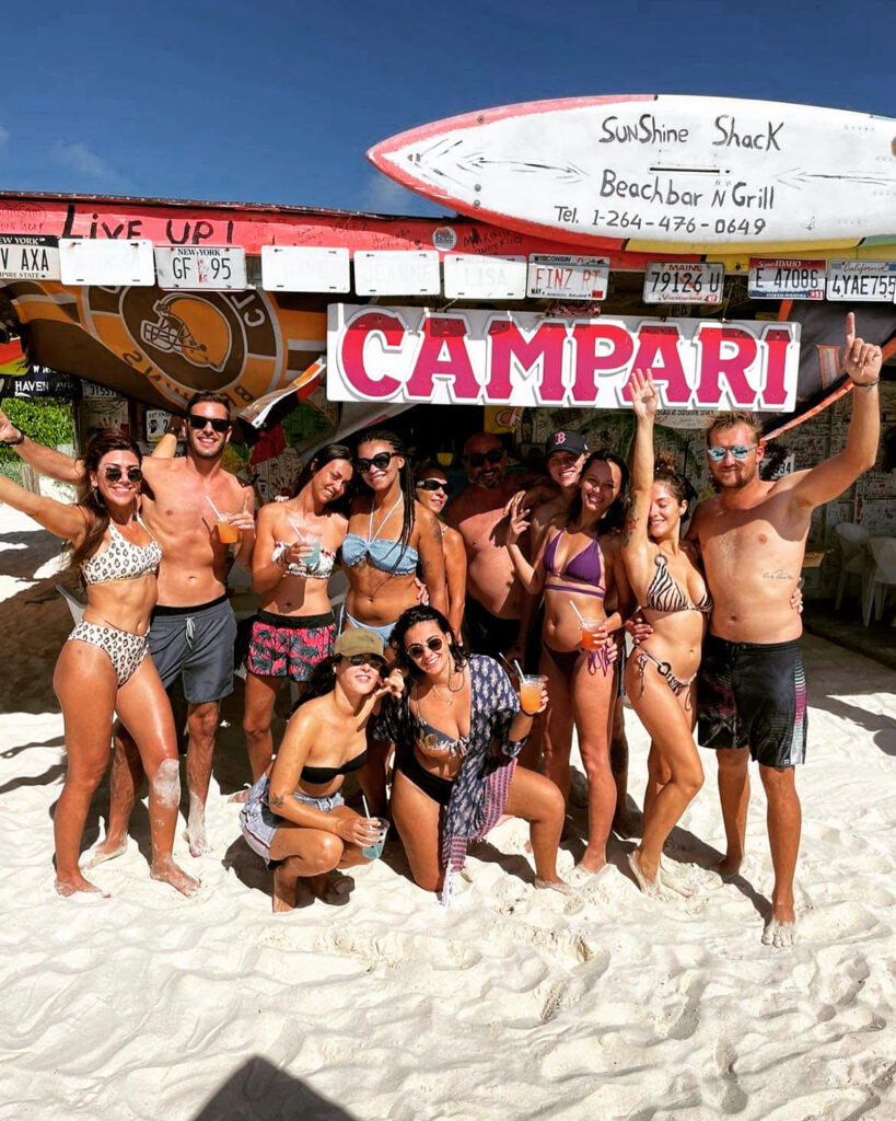 Escale au beach bar